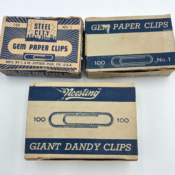 Steel City Paper Clips - Picture 1 of 3